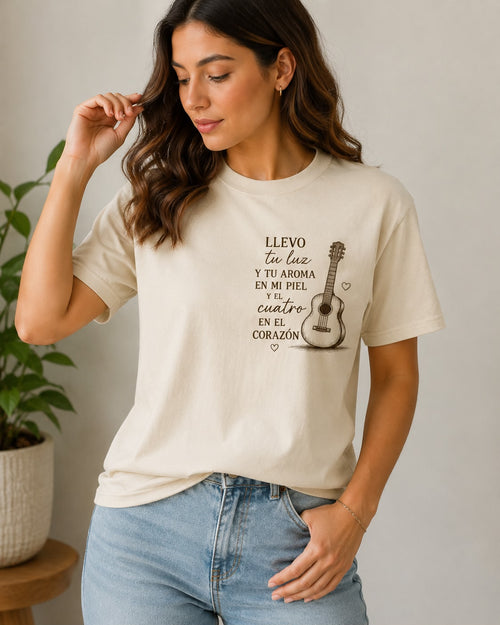Camiseta Llevo tu luz